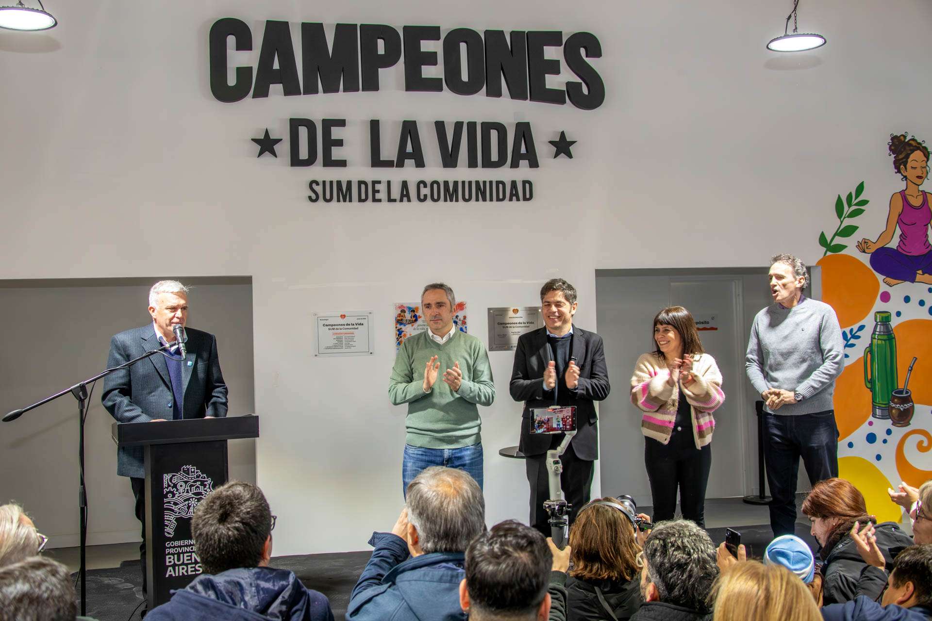 Balor: "en la Provincia y en Berazategui las obras continúan"